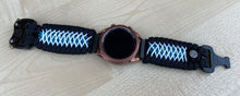 Load image into Gallery viewer, Paracord Watchband compatible with Samsung Galaxy Watch 3, Galaxy Watch 4, Galaxy Watch 5, Galaxy Watch 6 (watch not included)