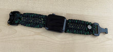 Lade das Bild in den Galerie-Viewer, Paracord Watch Band compatible with Apple Watch Series 1, 2, 3, 4, 5, 6, 7 & SE (watch not included)