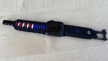 Lade das Bild in den Galerie-Viewer, Paracord Watch Band compatible with Apple Watch Series 1, 2, 3, 4, 5, 6, 7 & SE (watch not included)