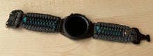 Load image into Gallery viewer, Paracord Watchband compatible with Samsung Galaxy Watch 3, Galaxy Watch 4, Galaxy Watch 5, Galaxy Watch 6 (watch not included)