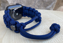 Charger l'image dans la galerie, Paracord Watch Band compatible with Apple Watch Series 1, 2, 3, 4, 5, 6, 7, 8, 9, Ultra, Ultra 2 & SE (watch not included)