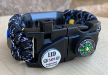 Lade das Bild in den Galerie-Viewer, Paracord Watch Band compatible with Fitbit Charge 2, Charge 3, Charge 4 & Charge 5 (Watch not included)