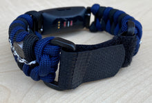 Load image into Gallery viewer, Paracord watch band personalized to replace bands for Fitbit Inspire, Fitbit Luxe, and Fitbit Alta (watch not included).