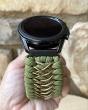 Load image into Gallery viewer, Paracord Watchband compatible with Samsung Galaxy Watch Ultra, Galaxy Watch 3, Galaxy Watch 4, Galaxy Watch 5, Galaxy Watch 6, Galaxy Watch 7 (watch not included)