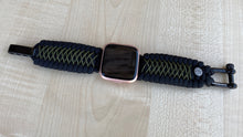 Lade das Bild in den Galerie-Viewer, Paracord Watch Band compatible with Fitbit Versa 1, Versa Lite, Versa 2, Versa 3, Versa 4, Sense, Sense 2 (watch not included).