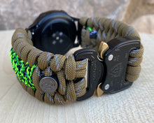 Lade das Bild in den Galerie-Viewer, Samsung Galaxy Watch Active/Active 2, Galaxy Active/Active 2, Paracord Band, Paracord Strap, 550 Cord Samsung Strap