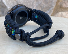 Load image into Gallery viewer, Samsung Galaxy Watch Band, Galaxy 42mm, Galaxy 46mm, Gear S3 Frontier, Gear S3 Classic, Gear Sport, 550 Paracord Watch Band.