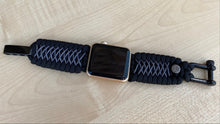 Lade das Bild in den Galerie-Viewer, Paracord Watch Band compatible with Apple Watch Series 1, 2, 3, 4, 5, 6, 7 & SE (watch not included)