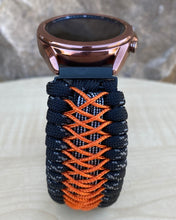 Load image into Gallery viewer, Paracord Watchband compatible with Samsung Galaxy Watch 3, Galaxy Watch 4, Galaxy Watch 5, Galaxy Watch 6 (watch not included)