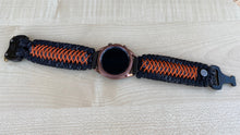 Load image into Gallery viewer, Paracord Watchband compatible with Samsung Galaxy Watch 3, Galaxy Watch 4, Galaxy Watch 5, Galaxy Watch 6 (watch not included)