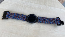 Load image into Gallery viewer, Paracord Watchband compatible with Samsung Galaxy Watch 3, Galaxy Watch 4, Galaxy Watch 5, Galaxy Watch 6 (watch not included)