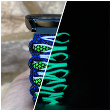 Load image into Gallery viewer, Paracord Watchband compatible with Samsung Galaxy Watch 3, Galaxy Watch 4, Galaxy Watch 5, Galaxy Watch 6 (watch not included)