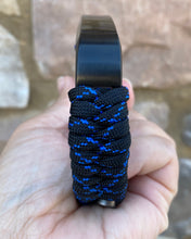 Load image into Gallery viewer, Paracord watch band personalized to replace bands for Fitbit Inspire, Fitbit Luxe, and Fitbit Alta (watch not included)