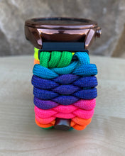 Load image into Gallery viewer, Paracord Watchband compatible with Samsung Galaxy Watch 3, Galaxy Watch 4, Galaxy Watch 5, Galaxy Watch 6 (watch not included)