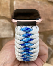Lade das Bild in den Galerie-Viewer, Paracord Watch Band compatible with Fitbit Versa 1, Versa Lite, Versa 2, Versa 3, Versa 4, Sense, Sense 2 (watch not included).