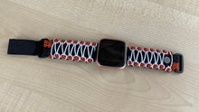 Charger l'image dans la galerie, Paracord Watch Band compatible with Fitbit Versa 1, Versa Lite, Versa 2, Versa 3, Versa 4, Sense, Sense 2 (watch not included).