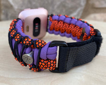 Lade das Bild in den Galerie-Viewer, Paracord Watch Band compatible with Fitbit Versa 1, Versa Lite, Versa 2, Versa 3, Versa 4, Sense, Sense 2 (watch not included).