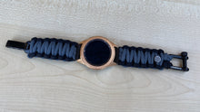 Load image into Gallery viewer, Samsung Galaxy Watch Band, Galaxy 42mm, Galaxy 46mm, Gear S3 Frontier, Gear S3 Classic, Gear Sport, 550 Paracord Watch Band.