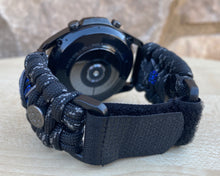 Load image into Gallery viewer, Paracord Watchband compatible with Samsung Galaxy Watch 3, Galaxy Watch 4, Galaxy Watch 5, Galaxy Watch 6 (watch not included)