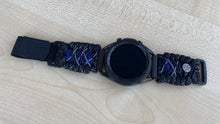 Load image into Gallery viewer, Paracord Watchband compatible with Samsung Galaxy Watch 3, Galaxy Watch 4, Galaxy Watch 5, Galaxy Watch 6 (watch not included)
