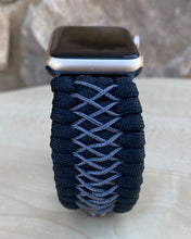 Lade das Bild in den Galerie-Viewer, Paracord Watch Band compatible with Apple Watch Series 1, 2, 3, 4, 5, 6, 7 & SE (watch not included)