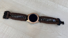 Load image into Gallery viewer, Samsung Galaxy Watch Band, Galaxy 42mm, Galaxy 46mm, Gear S3 Frontier, Gear S3 Classic, Gear Sport, 550 Paracord Watch Band.