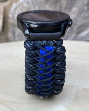 Load image into Gallery viewer, Paracord Watchband compatible with Samsung Galaxy Watch 3, Galaxy Watch 4, Galaxy Watch 5, Galaxy Watch 6 (watch not included)