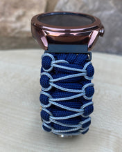 Load image into Gallery viewer, Paracord Watchband compatible with Samsung Galaxy Watch 3, Galaxy Watch 4, Galaxy Watch 5, Galaxy Watch 6 (watch not included)