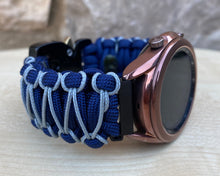 Load image into Gallery viewer, Paracord Watchband compatible with Samsung Galaxy Watch 3, Galaxy Watch 4, Galaxy Watch 5, Galaxy Watch 6 (watch not included)
