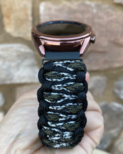Load image into Gallery viewer, Paracord Watchband compatible with Samsung Galaxy Watch 3, Galaxy Watch 4, Galaxy Watch 5, Galaxy Watch 6 (watch not included)