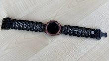 Load image into Gallery viewer, Paracord Watchband compatible with Samsung Galaxy Watch 3, Galaxy Watch 4, Galaxy Watch 5, Galaxy Watch 6 (watch not included)
