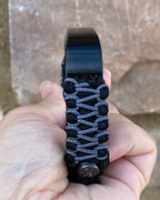 Load image into Gallery viewer, Paracord watch band personalized to replace bands for Fitbit Inspire, Fitbit Luxe, and Fitbit Alta (watch not included)