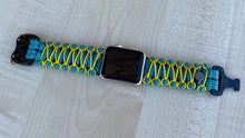Cargar imagen en el visor de la galería, Paracord Watch Band compatible with Apple Watch Series 1, 2, 3, 4, 5, 6, 7 & SE (watch not included)