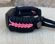 Charger l'image dans la galerie, Paracord Watch Band compatible with Fitbit Charge 2, Charge 3, Charge 4, Charge 5 & Charge 6 (Watch not included)
