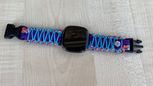 Lade das Bild in den Galerie-Viewer, Paracord Watch Band compatible with Fitbit Versa 1, Versa Lite, Versa 2, Versa 3, Versa 4, Sense, Sense 2 (watch not included).