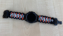 Lade das Bild in den Galerie-Viewer, Paracord Watchband compatible with Samsung Galaxy Watch 3, Galaxy Watch 4, Galaxy Watch 5, Galaxy Watch 6 (watch not included)