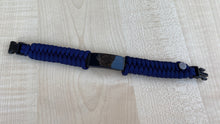 Load image into Gallery viewer, Paracord watch band personalized to replace bands for Fitbit Inspire, Fitbit Luxe, and Fitbit Alta (watch not included)