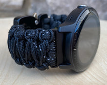 Load image into Gallery viewer, Paracord Watch Band compatible with Garmin Approach S12, Approach S40, Approach S42, D2 Air, Vivoactive 3S, Vivoactive 3, Vivoactive 3 Music, Vivoactive 4S, Vivoactive 4, Venu, Venu 2S, Venu 2, Venu SQ, Venu Music (watch not included)