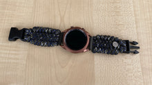 Load image into Gallery viewer, Paracord Watchband compatible with Samsung Galaxy Watch 3, Galaxy Watch 4, Galaxy Watch 5, Galaxy Watch 6 (watch not included)