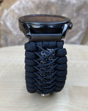 Load image into Gallery viewer, Paracord Watchband compatible with Samsung Galaxy Watch 3, Galaxy Watch 4, Galaxy Watch 5, Galaxy Watch 6 (watch not included)