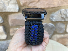 Load image into Gallery viewer, Samsung Galaxy Watch Band, Galaxy 42mm, Galaxy 46mm, Gear S3 Frontier, Gear S3 Classic, Gear Sport, 550 Paracord Watch Band.