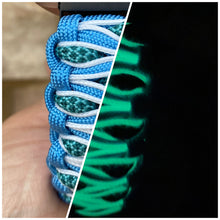 Lade das Bild in den Galerie-Viewer, Paracord Watch Band compatible with Fitbit Versa 1, Versa Lite, Versa 2, Versa 3, Versa 4, Sense, Sense 2 (watch not included).