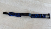 Load image into Gallery viewer, Paracord watch band personalized to replace bands for Fitbit Inspire, Fitbit Luxe, and Fitbit Alta (watch not included)
