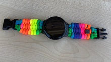 Load image into Gallery viewer, Paracord Watch Band compatible with Garmin Approach S12, Approach S40, Approach S42, D2 Air, Vivoactive 3S, Vivoactive 3, Vivoactive 3 Music, Vivoactive 4S, Vivoactive 4, Venu, Venu 2S, Venu 2, Venu SQ, Venu Music (watch not included)