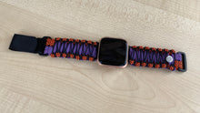 Lade das Bild in den Galerie-Viewer, Paracord Watch Band compatible with Fitbit Versa 1, Versa Lite, Versa 2, Versa 3, Versa 4, Sense, Sense 2 (watch not included).