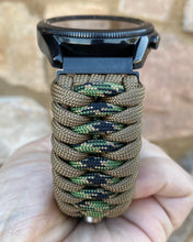 Load image into Gallery viewer, Paracord Watchband compatible with Samsung Galaxy Watch 3, Galaxy Watch 4, Galaxy Watch 5, Galaxy Watch 6 (watch not included)