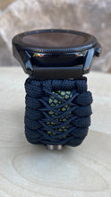 Load image into Gallery viewer, Paracord Watchband compatible with Samsung Galaxy Watch 3, Galaxy Watch 4, Galaxy Watch 5, Galaxy Watch 6 (watch not included)