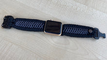 Lade das Bild in den Galerie-Viewer, Paracord Watch Band compatible with Apple Watch Series 1, 2, 3, 4, 5, 6, 7 & SE (watch not included)