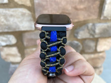Load image into Gallery viewer, Paracord Watch Band compatible with Fitbit Versa 1, Versa Lite, Versa 2, Versa 3, Versa 4, Sense, Sense 2 (watch not included).