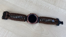 Load image into Gallery viewer, Paracord Watchband compatible with Samsung Galaxy Watch 3, Galaxy Watch 4, Galaxy Watch 5, Galaxy Watch 6 (watch not included)
